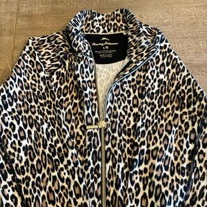 Tommy Bahama front zip sweater jacket
